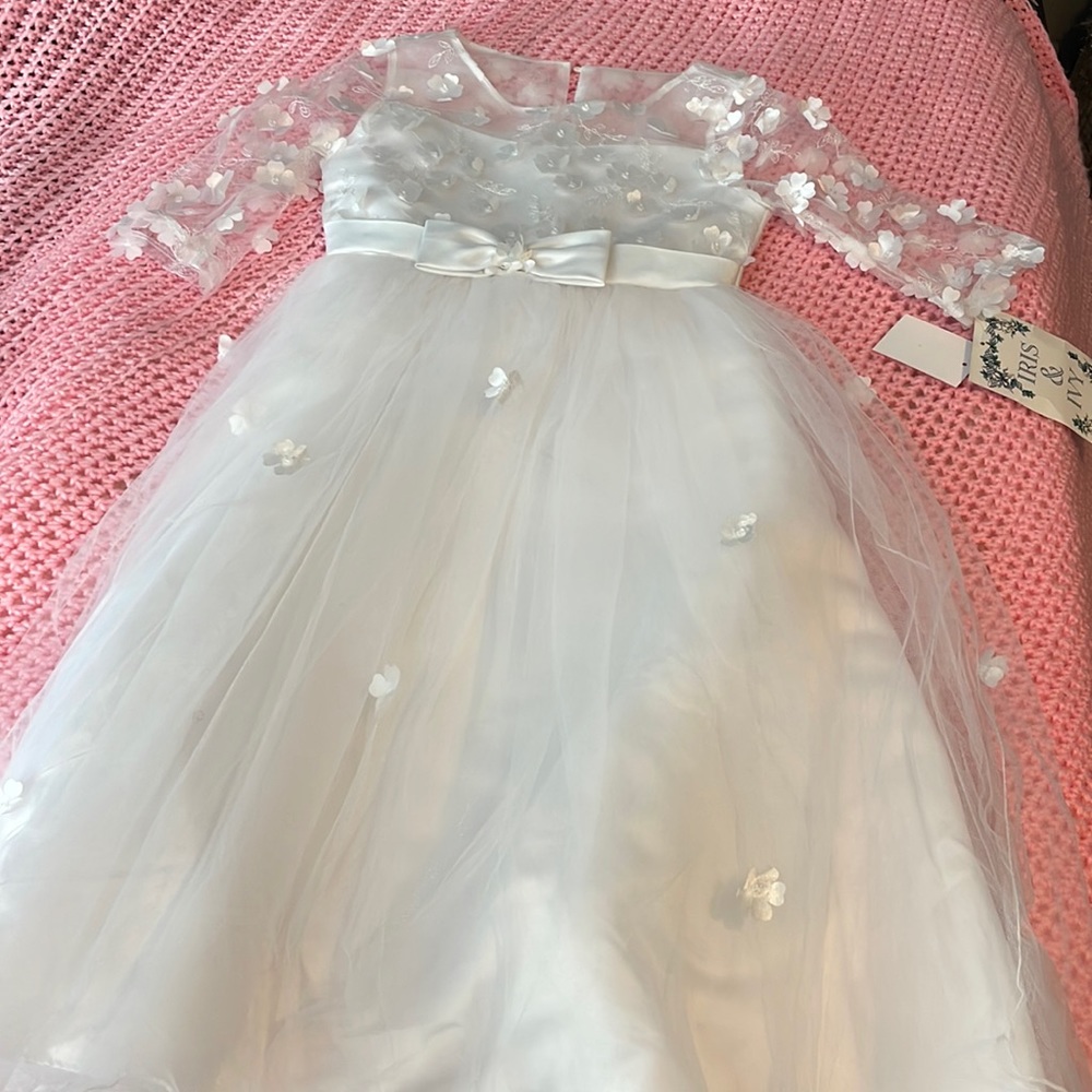 Brand New Beautiful girls dress. Great for wedding, ball and such occasions